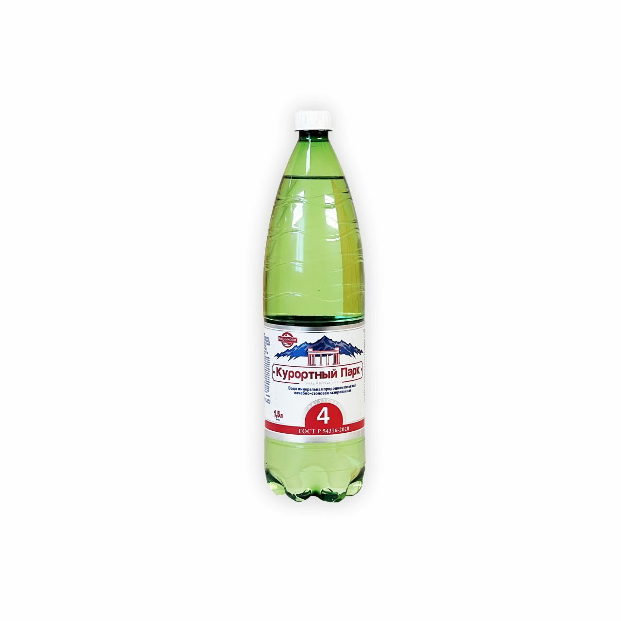 Вода минеральная газированная Курортный Парк "Нагутская-4" 1,5 л